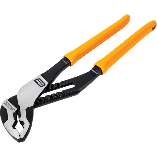 PITBULL K9 V-Jaw Dipped Handle Tongue & Groove Pliers, 12" Maritime Industrial Rubber