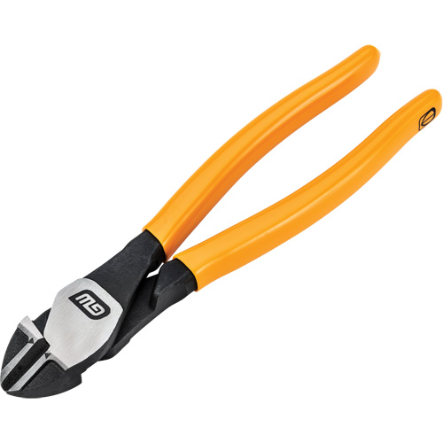 PITBULL Diagonal Cutting Plier Dipped Handle, 8" L Maritime Industrial Rubber