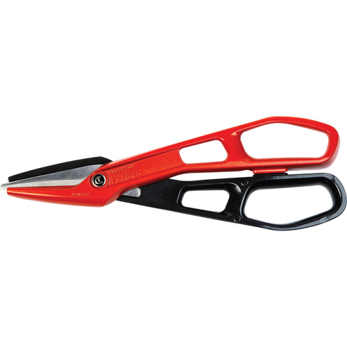Cisaille en aluminium l&eacute;g&egrave;re pour ferblantier, Longueur de coupe de 3", Coupe Droit Maritime Industrial Rubber