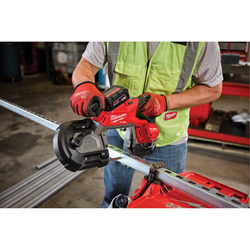 M18 FUEL Deep Cut Band Saw, 18 V, 5" Capacity Maritime Industrial Rubber