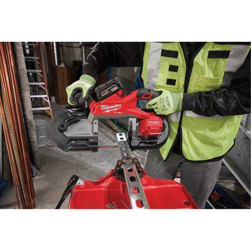 M18 FUEL Deep Cut Band Saw, 18 V, 5" Capacity Maritime Industrial Rubber