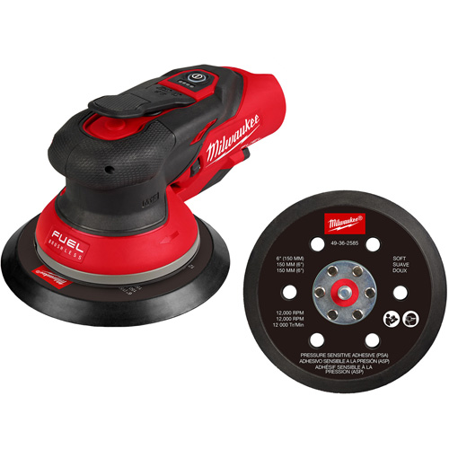 Marteau rotatif SDS MAX M12 FUEL, papier sabl&eacute; 6", 12 V Maritime Industrial Rubber