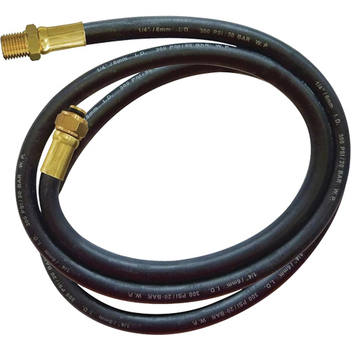 Replacement Hose, Air, 6.5' Maritime Industrial Rubber