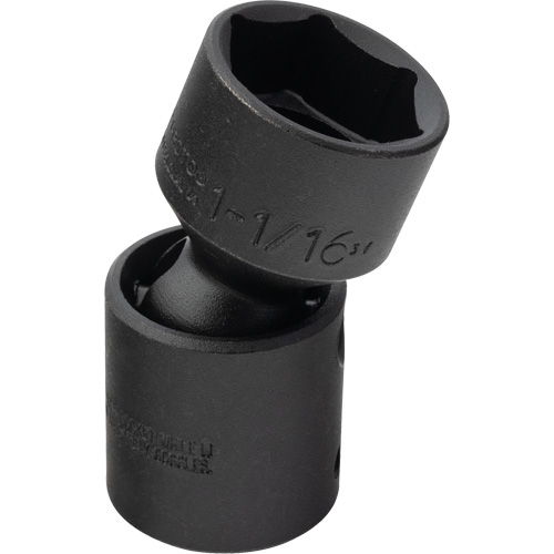 Douille universelle, Chocs, 1-1/16", Prise 1/2", 6 pans Maritime Industrial Rubber
