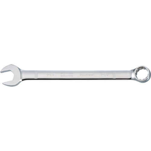 Combination Wrench, 1-1/4", Plain Finish Maritime Industrial Rubber