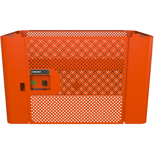 RAILWORKS Mesh Security Panel Single Door Lockable Storage Maritime Industrial Rubber