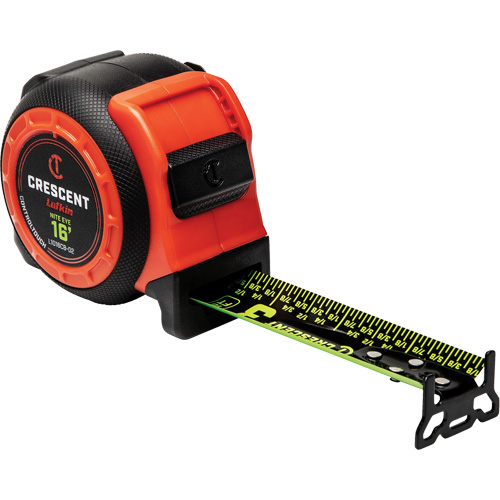  Ruban &agrave; mesurer CONTROLTOUCH NITE EYE, 1-3/16" x 16', Marques de goujon SAE Maritime Industrial Rubber