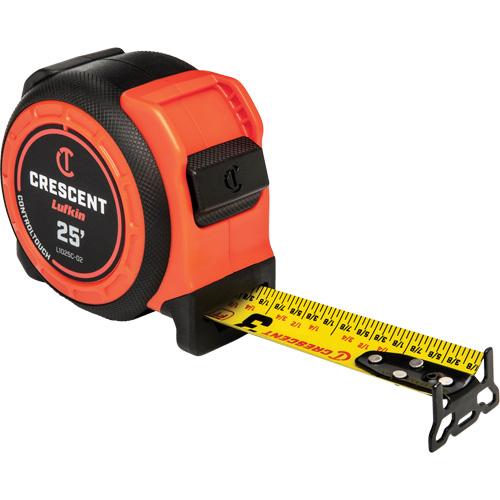 Ruban &agrave; mesurer CONTROLTOUCH, 1-3/16" x 25', Marques de goujon SAE Maritime Industrial Rubber