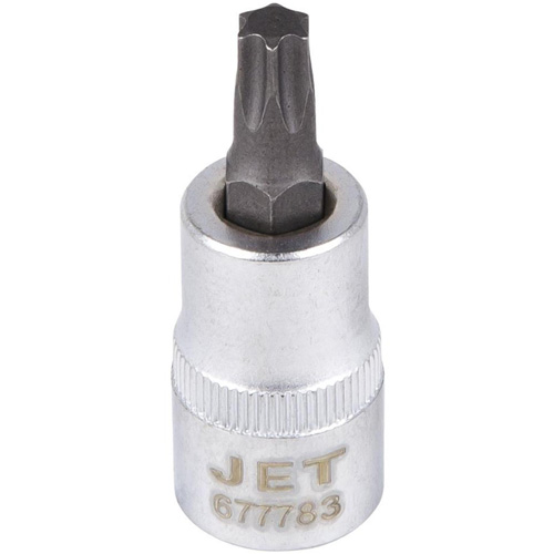 Bit Socket, Torx&reg;, T-45 x 2" L, 3/8" Drive Maritime Industrial Rubber