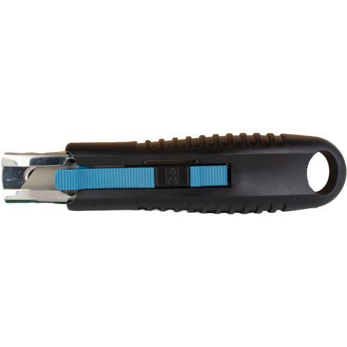 Standard-Duty Retractable Safety Knife, Stainless Steel, Rubber Handle Maritime Industrial Rubber