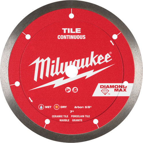 Lame diamant&eacute;e continue pour tuile DIAMOND MAX Maritime Industrial Rubber