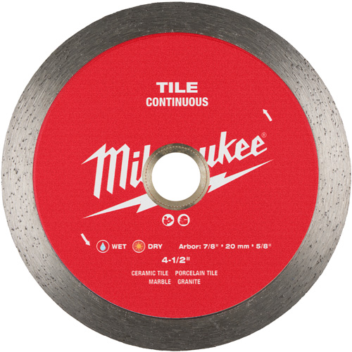 Lame diamant&eacute;e continue pour tuiles Maritime Industrial Rubber