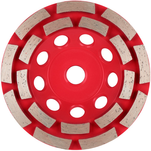 Meule boisseau diamant&eacute;e &agrave; rang&eacute;e double DIAMOND MAX Maritime Industrial Rubber