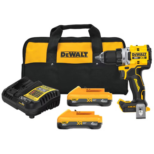 MAX* XR&reg; Brushless Cordless Drill/Driver Kit, Lithium-Ion, 20 V, 1/2" Chuck Maritime Industrial Rubber