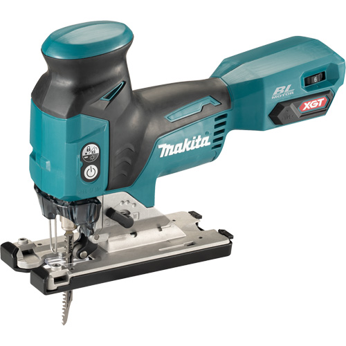 Scie sauteuse sans balais avec manche cylindrique 40Vmax XGT (outil seulement), 40 V, Lithium-ion, 800 - 3500 coups/min, 1" Longueur de la course Maritime Industrial Rubber