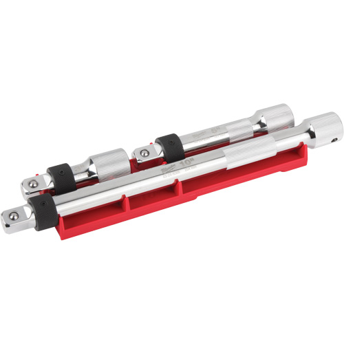 Jeu de rallonges verrouillables, Prise de 1/2", Fini Chrome, 3 M Maritime Industrial Rubber