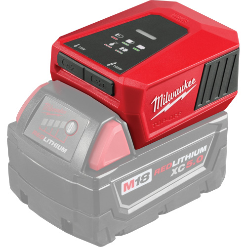 Chargeur et source d'alimentation M18 TOP-OFF, 18 V, Lithium-ion Maritime Industrial Rubber