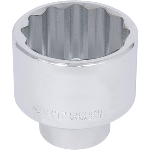 Douille chrom&eacute;e, 50 mm, Prise 1", 12 pans Maritime Industrial Rubber