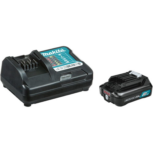 Trousse de d&eacute;marrage avec batterie 2 Ah 12Vmax CXT et chargeur standard, 12 V, Lithium-ion Maritime Industrial Rubber
