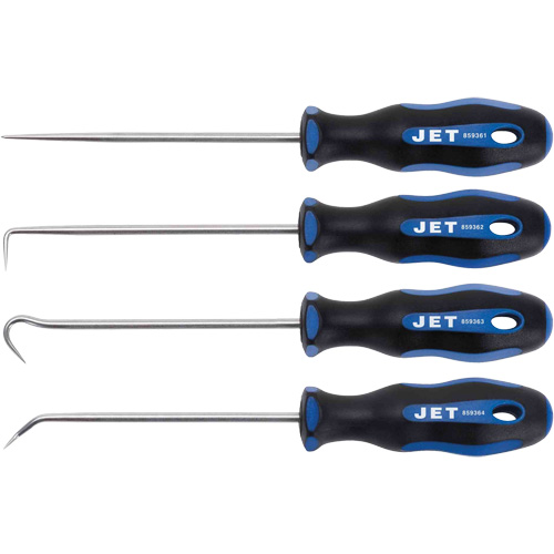 Pick & Hook Set, 7 Pieces Maritime Industrial Rubber