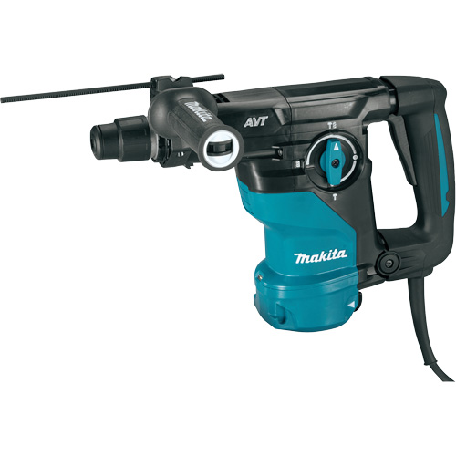 SDS-PLUS Rotary Hammer, 1-3/16", 9 A, 0-4500 BPM, 0-840 RPM, 3.3 ft.-lbs. Maritime Industrial Rubber
