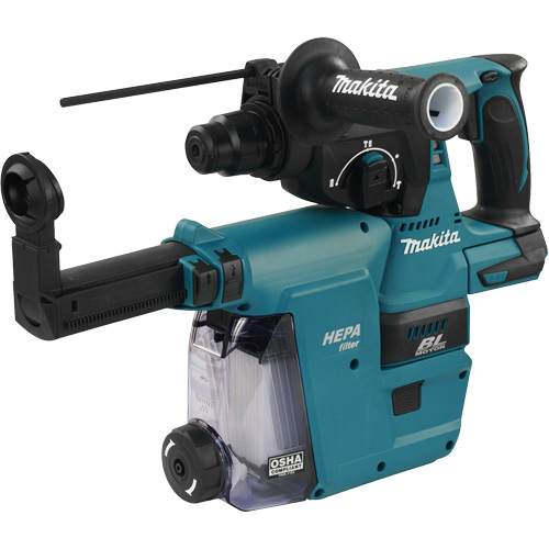 Marteau perforateur rotatif sans balais SDS-PLUS LXT avec DX06 (outil seul), 15/16", 0-4700 Coups/min, 0-950 Tr/min, 1,8 lb-pi Maritime Industrial Rubber