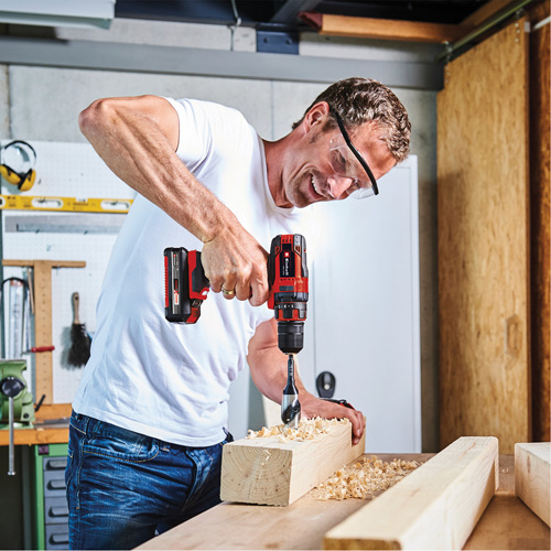 Cordless Drill/Driver (Tool Only), Lithium-Ion, 18 V, 1/2" Chuck, 354 in-lbs Torque Maritime Industrial Rubber