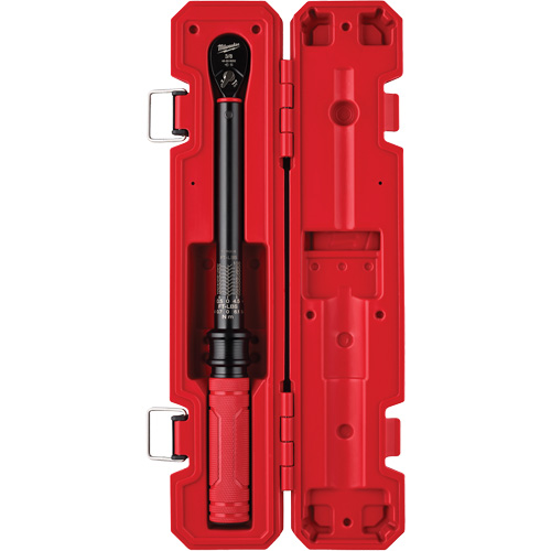 Torque Wrench, Click, 3/8" Square Drive, 20 - 100 in-lbs/27.1 - 135.6 N.m Maritime Industrial Rubber