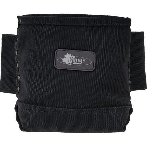 Phantom Collection Nut & Bolt Bag with 2 Sleeves, Canvas, 3 Pockets, Black Maritime Industrial Rubber