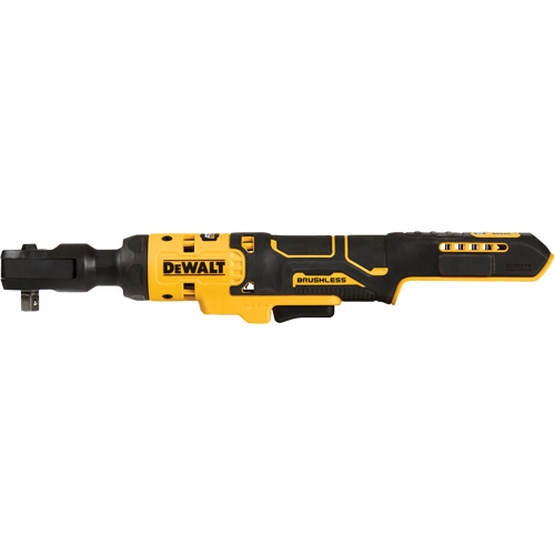 ATOMIC COMPACT SERIES MAX* Brushless Ratchet (Tool Only), 20 V, 3/8" Drive Maritime Industrial Rubber