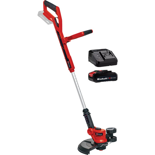 Coupe-bordure t&eacute;lescopique sans fil avec batterie 2,5 Ah et ensemble de d&eacute;part de chargeur, 12", &agrave; pile, 18 V Maritime Industrial Rubber