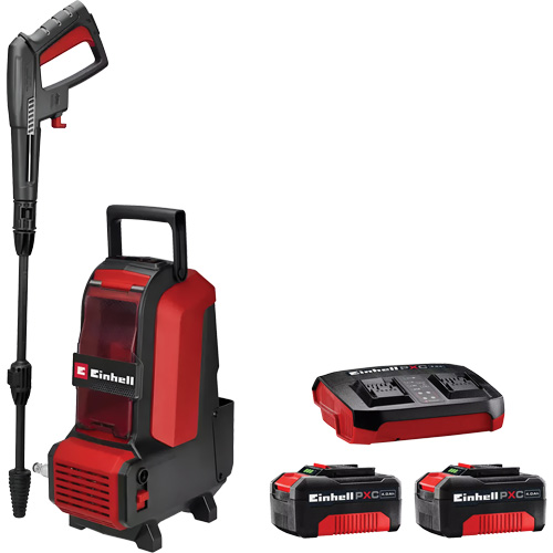 Laveuse &agrave; haute pression sans fil avec batterie 4 Ah PXC et ensemble de d&eacute;part de chargeur, &agrave; pile, 1522 psi, 1,23 gal./min Maritime Industrial Rubber