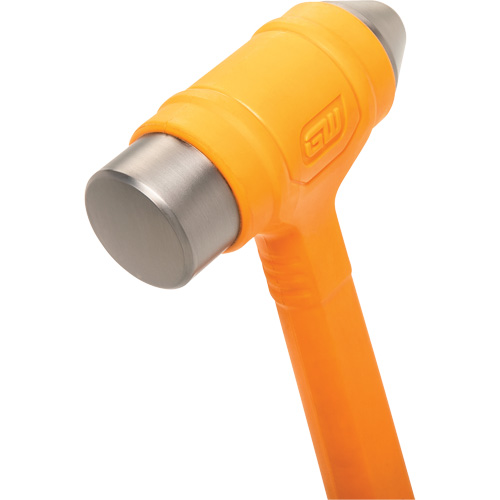 Dead Blow Ball Pein Hammer, 32 oz., Smooth Grip, 14-1/5" L Maritime Industrial Rubber