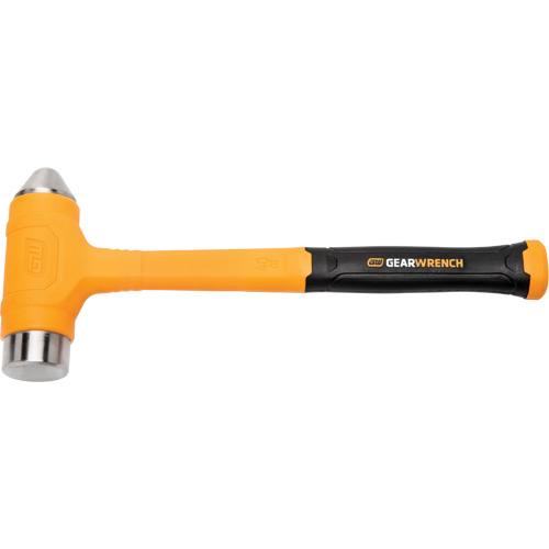 Dead Blow Ball Pein Hammer, 40 oz., Smooth Grip, 15-1/10" L Maritime Industrial Rubber