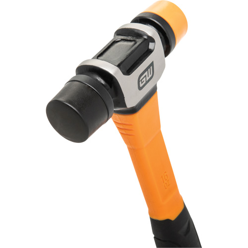 Marteau &agrave; faces souples, Poids de la t&ecirc;te 16 oz, Face Ordinaire, Prise Acier plein, 12-1/4" lo Maritime Industrial Rubber