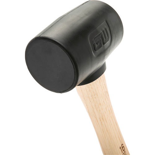 Maillet en caoutchouc, 16 oz, Prise en Bois, 13" lo Maritime Industrial Rubber