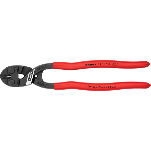 Coupe-boulons compact &agrave; levier d&eacute;multipli&eacute; CoBolt&reg; XL avec lame &agrave; encoche, 10" l, Coupe centrale Maritime Industrial Rubber