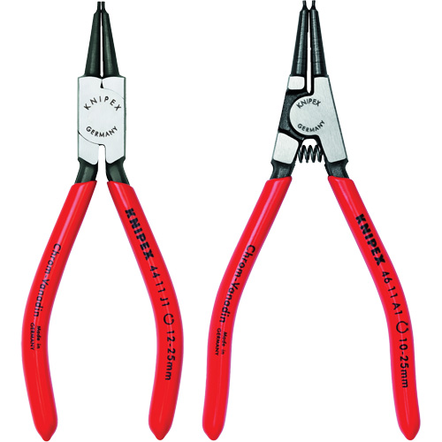 Jeu de 2 pinces &agrave; anneau de retenue Maritime Industrial Rubber