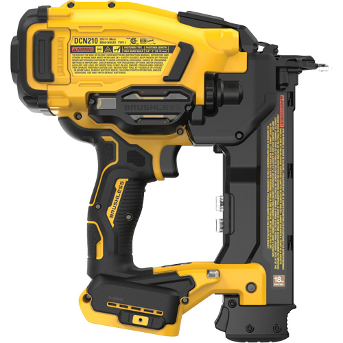 XR&reg; Cordless 18Ga Brad Nailer, 20 V, Lithium-Ion Maritime Industrial Rubber