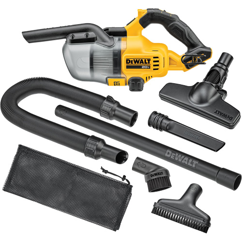Cordless Dry Hand Vacuum, 20 V, 0.18 gal. Capacity Maritime Industrial Rubber
