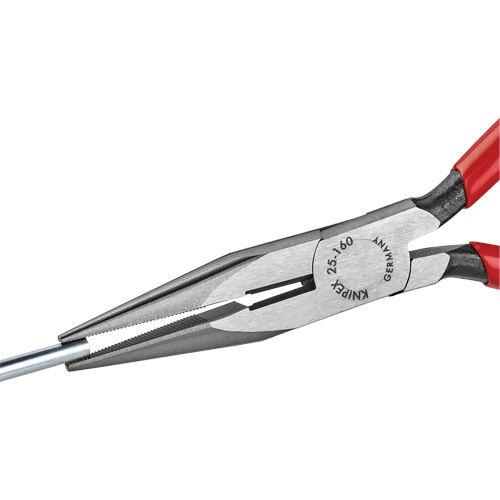Long Nose Pliers with Cutter, 6-1/4" L Maritime Industrial Rubber