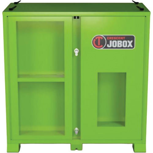 Armoire de rangement d'&eacute;PI sur place, Acier, Vert lime haute visibilit&eacute; Maritime Industrial Rubber