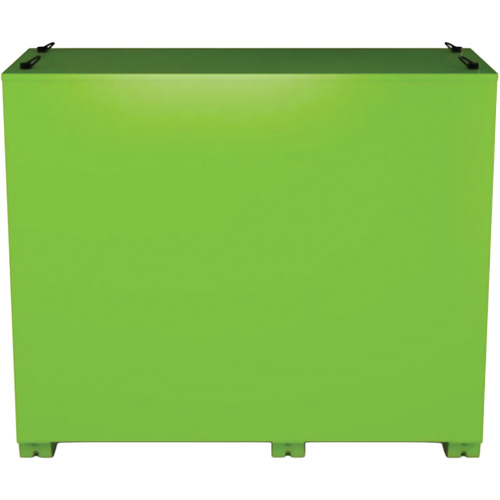 Armoire de rangement d'&eacute;PI sur place, Acier, Vert lime haute visibilit&eacute; Maritime Industrial Rubber