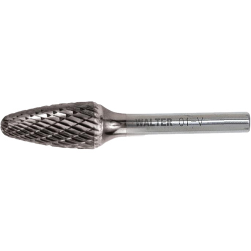 Tree Carbide Burr, SA, 1/2" Dia. Maritime Industrial Rubber