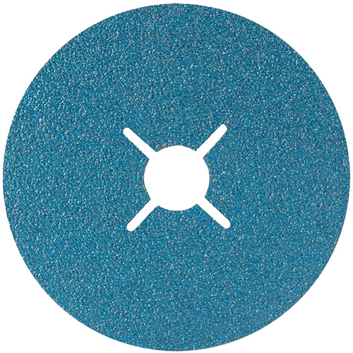 ALLSTEEL Topcut Sanding Disc, Zirconium, 24, 5" Dia x 7/8" Arbor Maritime Industrial Rubber