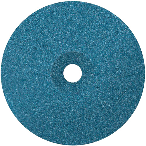 ALLSTEEL Topcut Sanding Disc, Zirconium, 24, 7" Dia x 7/8" Arbor Maritime Industrial Rubber