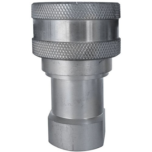 RACCORD HYDRAULIQUE FERM2VOIES,1/2"NPT,INOX, Laiton/Acier inoxydable Maritime Industrial Rubber
