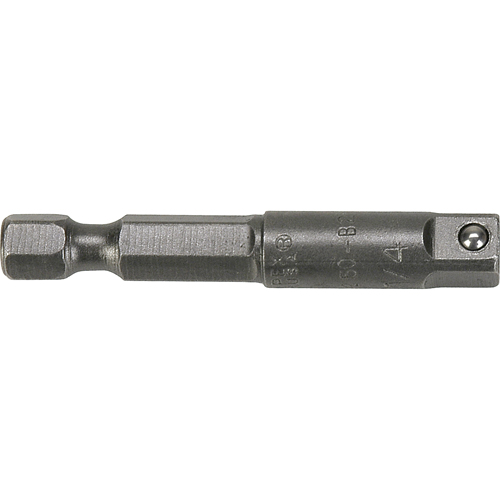 Rallonge de prise de t&ecirc;te hexagonale &agrave; carr&eacute; m&acirc;le, 1/4" Prise, 1-3/8" lo Maritime Industrial Rubber