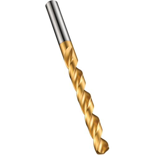Jobber Drill Bit, High Speed Steel, 1/4", 101 mm L, 63 mm Flute, 130° Point Angle Maritime Industrial Rubber