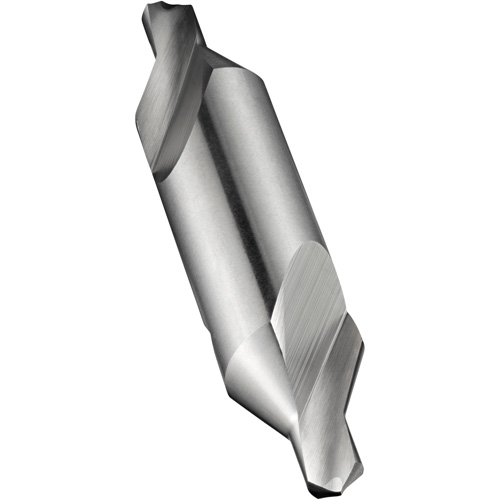 Bright Finish Combined Drill & Countersink, #5, 3/16" Small Diameter, 7/16" Large Diameter, High Speed Cobalt Maritime Industrial Rubber